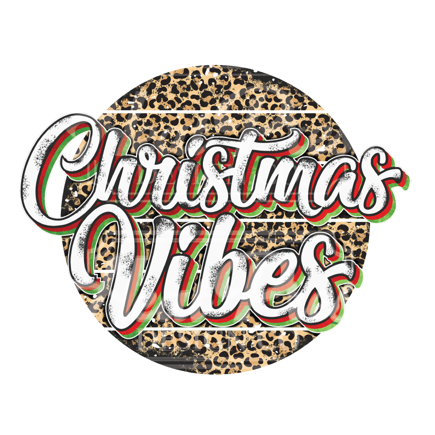 Christmas Vibes - DTF Transfer