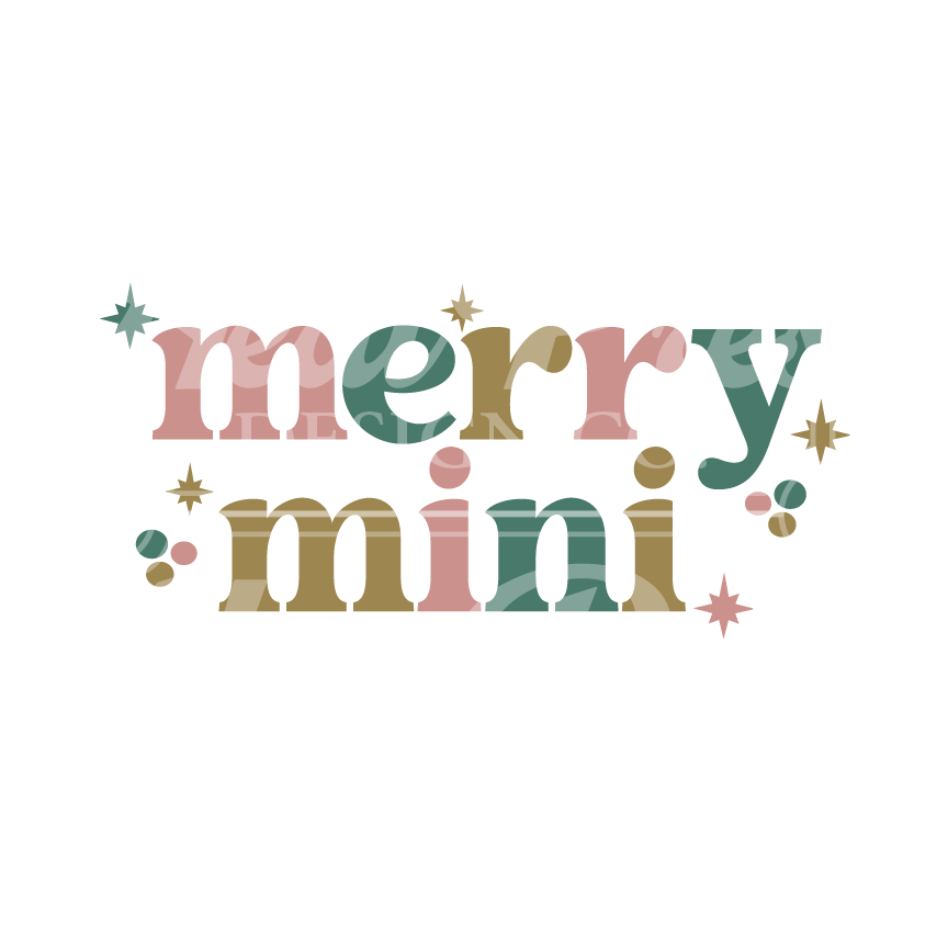 Merry Mini - DTF Transfer