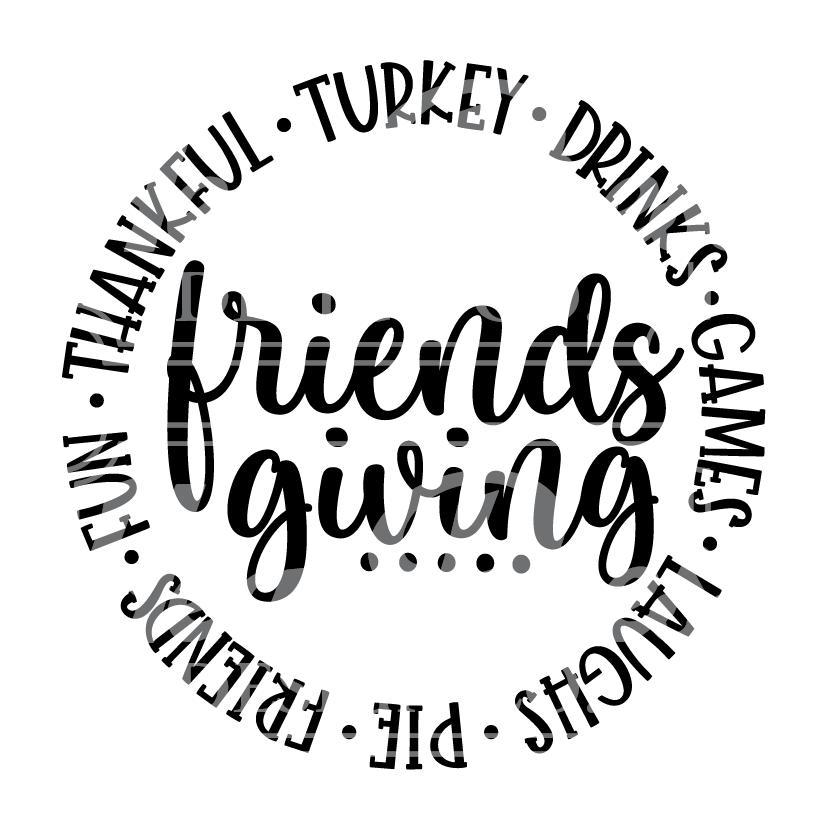 Friendsgiving - DTF Transfer