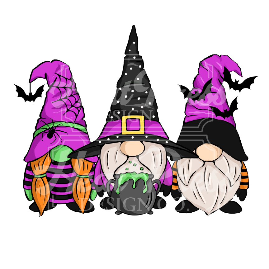 Gnome Trio - DTF Transfer