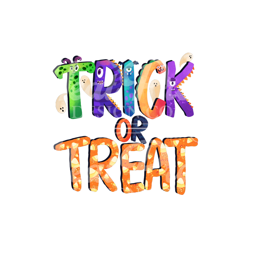 Trick or Treat - DTF Transfer
