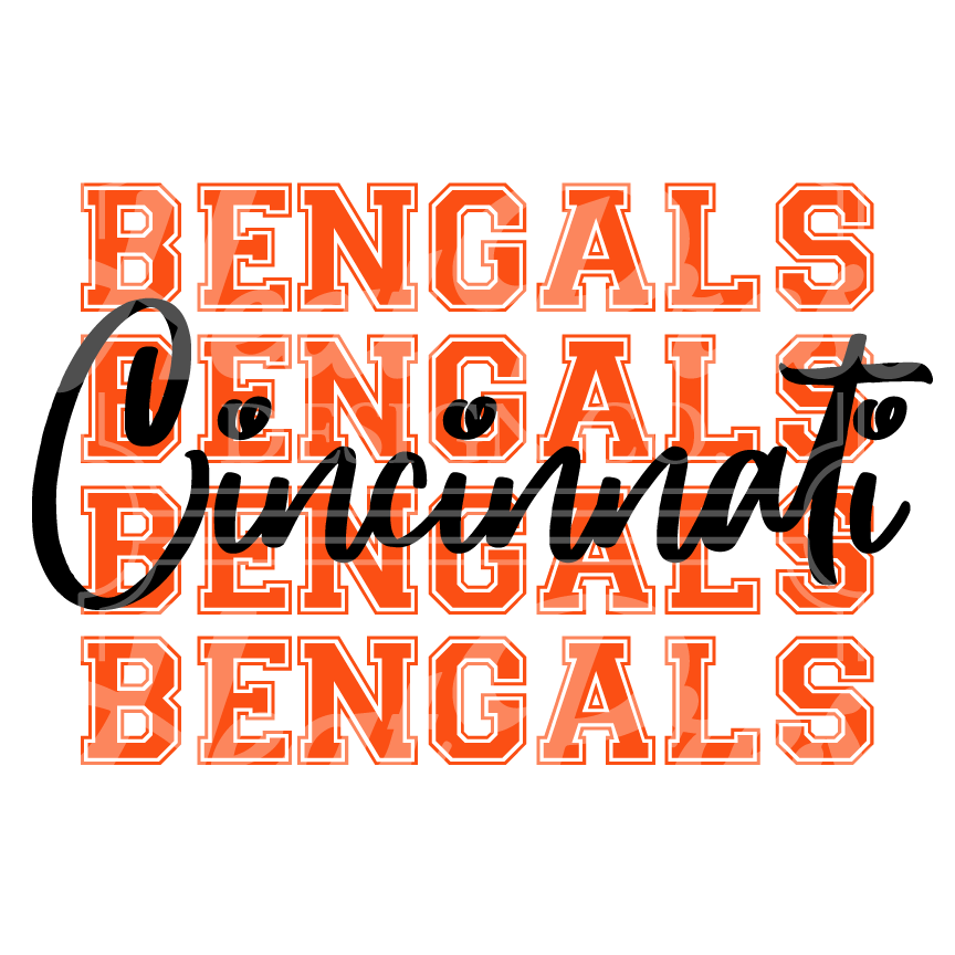 Bengals - Sublimation Transfer