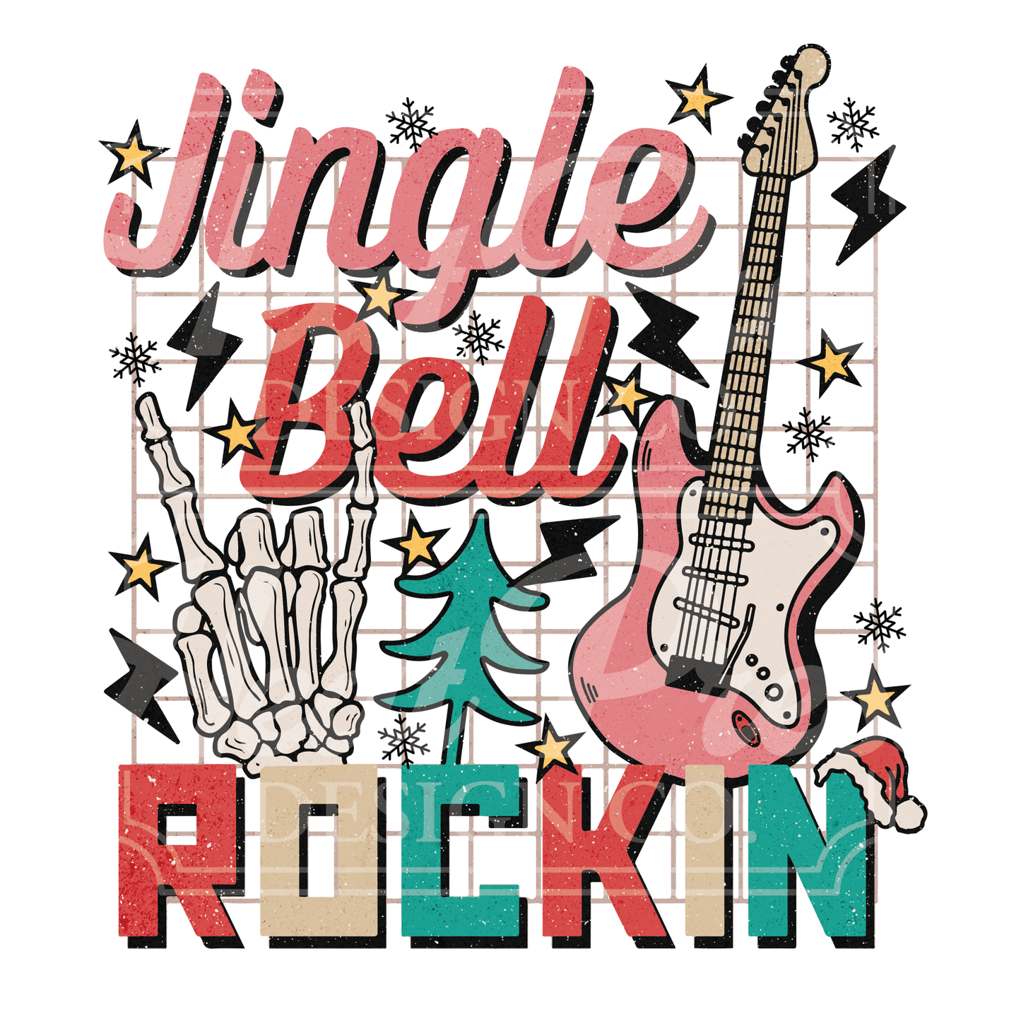 Jingle Bell Rockin' - DTF Transfer