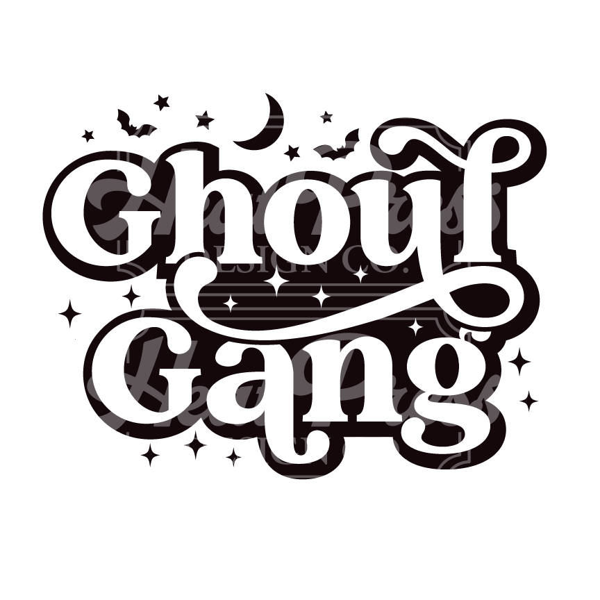 Ghoul Gang (black) - DTF Transfer