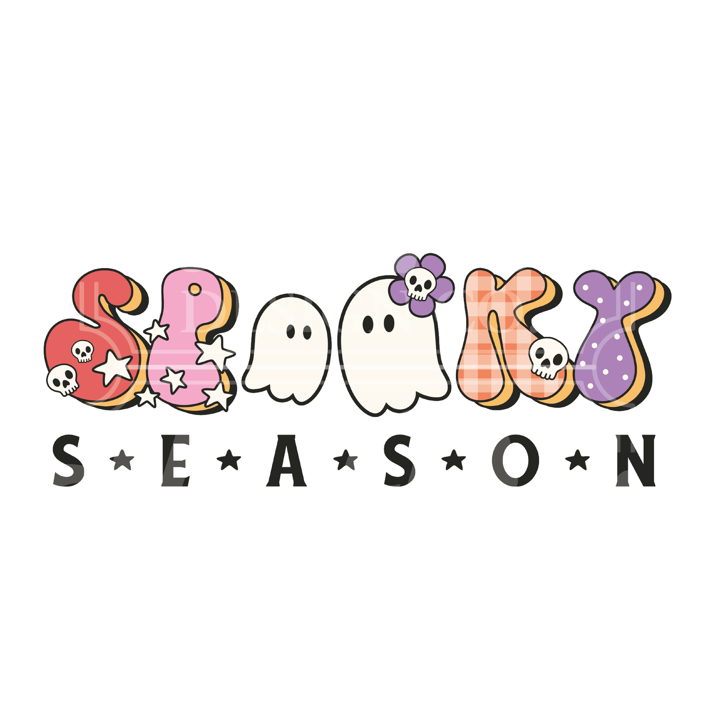 Retro Spooky Season - DTF Transfer