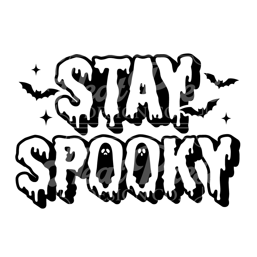 Stay Spooky (black) - DTF Transfer