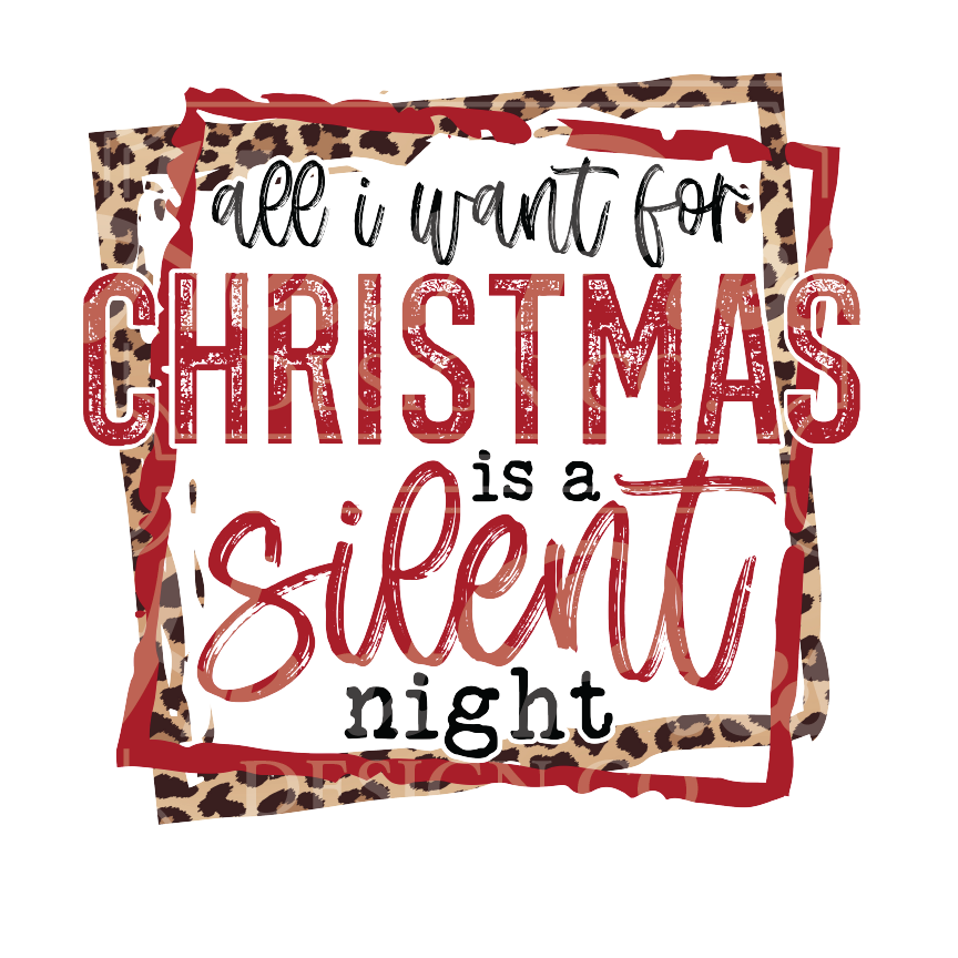 All I Want for Christmas Is... - DTF Transfer