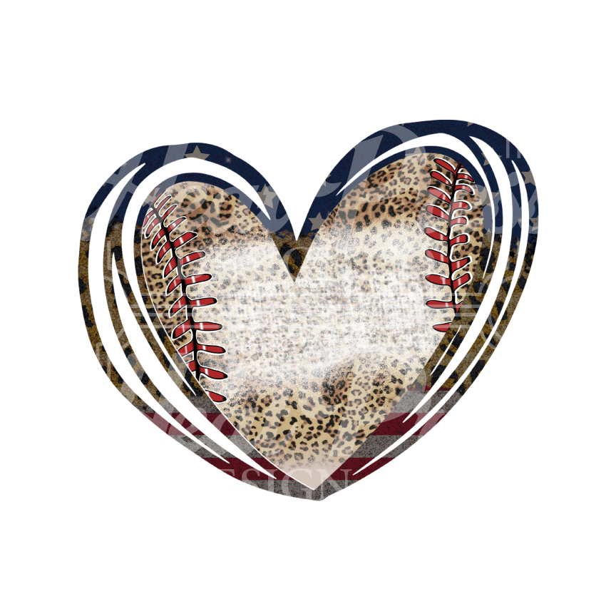 Love Baseball - DTF Transfer